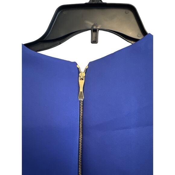 Kate spade new york Side Cutout a-line Dress Sz 2 Blue $398 NWT - Picture 11 of 13